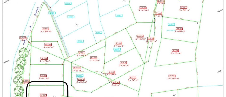 Land of 520 m² in Lieudieu (38440)