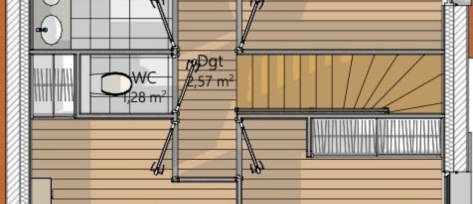 Land of 310 m² in Pornichet (44380)