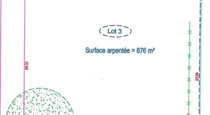 Terrain de 876 m² à Plozévet (29710)