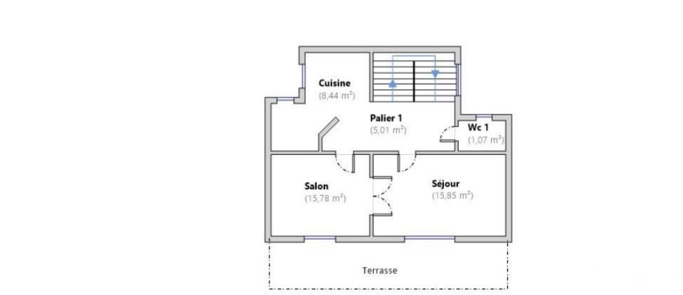 Town house 5 rooms of 139 m² in Tours (37100)