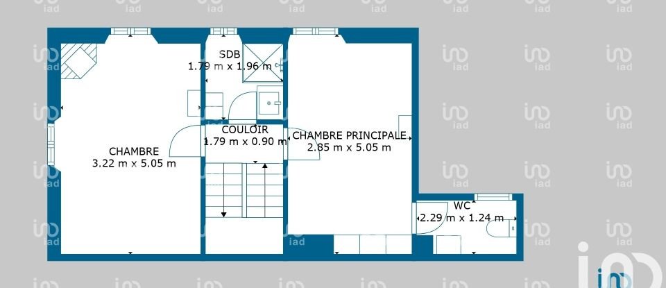 Maison de ville 4 pièces de 80 m² à Saint-Rémy-lès-Chevreuse (78470)