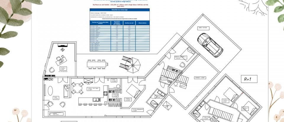 Maison traditionnelle 7 pièces de 186 m² à Saint-Clar-de-Rivière (31600)