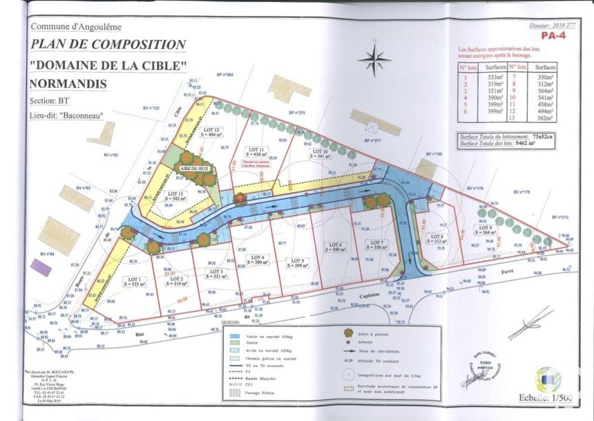 Terrain de 321 m² à Angoulême (16000)