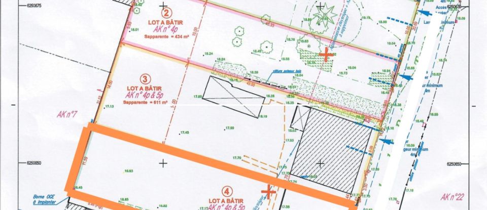 Land of 583 m² in Loireauxence (44370)