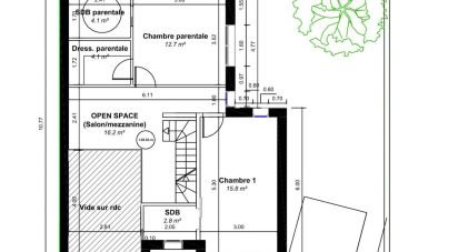 Land of 253 m² in Saint-Maur-des-Fossés (94100)