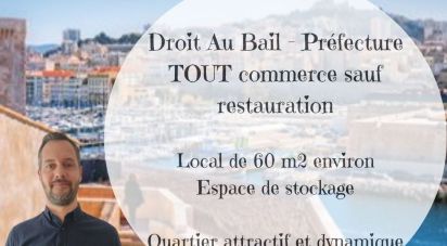 Droit au bail de 50 m² à Marseille (13006)