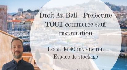 Droit au bail de 40 m² à Marseille (13006)