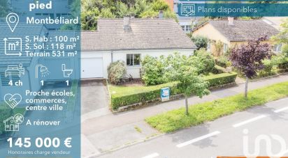 House 6 rooms of 100 m² in Montbéliard (25200)