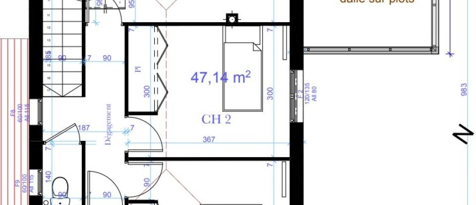 Terrain de 576 m² à Aix-en-Provence (13090)