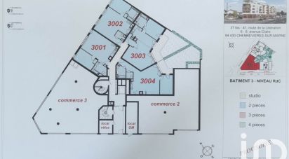 Apartment 2 rooms of 51 m² in Chennevières-sur-Marne (94430)