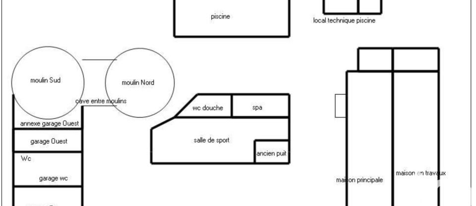 Demeure 5 pièces de 170 m² à Ventenac-Cabardès (11610)