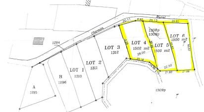 Land of 1,502 m² in Beauregard-de-Terrasson (24120)