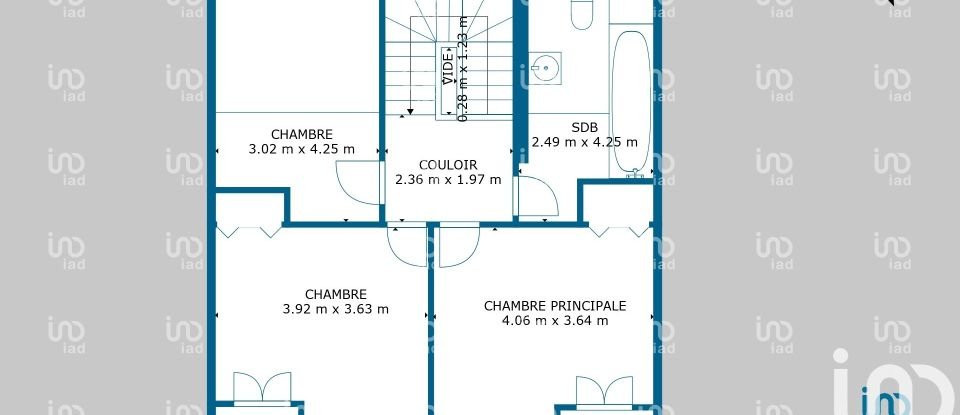 Maison 6 pièces de 120 m² à Berné (56240)