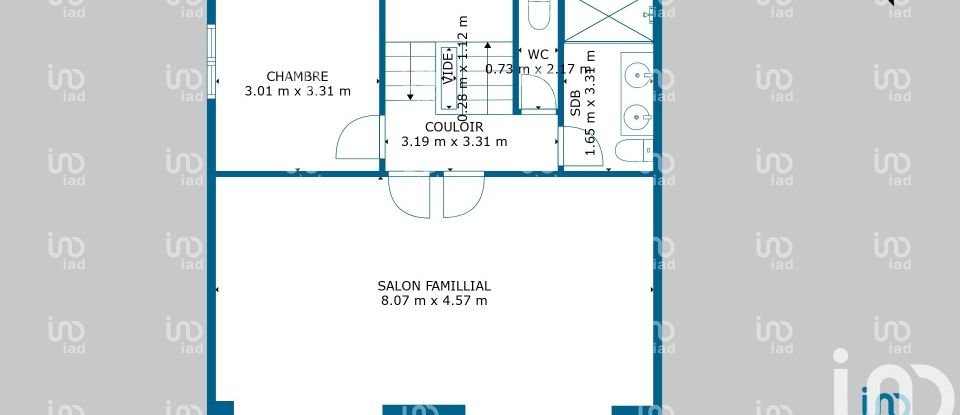 Maison 6 pièces de 120 m² à Berné (56240)