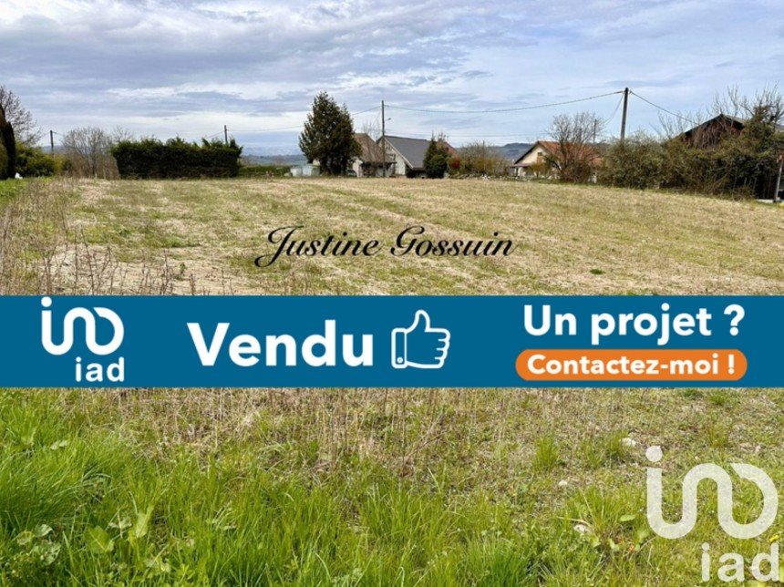 Terrain de 834 m² à Cercier (74350)