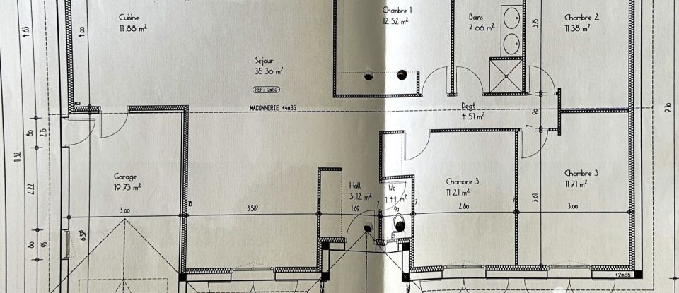 Maison 5 pièces de 110 m² à Saint-Seurin-de-Cadourne (33180)