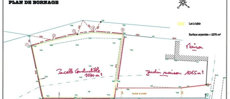 Terrain de 1 070 m² à Plouhinec (29780)