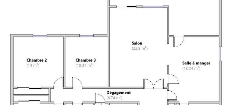 House 6 rooms of 139 m² in Haguenau (67500)