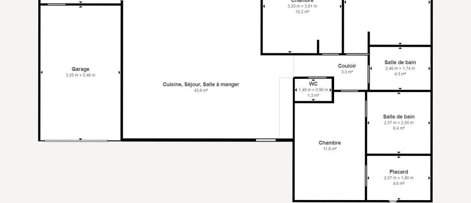 House 4 rooms of 106 m² in Mallemort (13370)