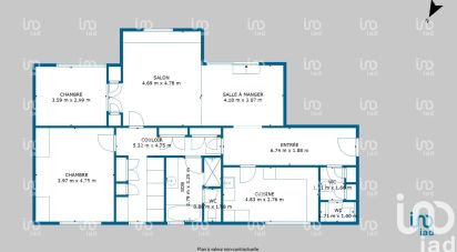 Apartment 4 rooms of 113 m² in Strasbourg (67000)