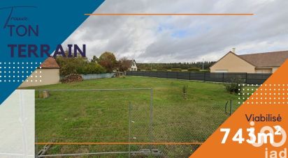 Land of 743 m² in Saint-Aubin-des-Bois (28300)