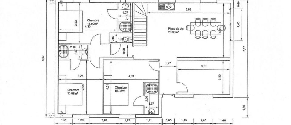 Building in Saint-Jean-de-Braye (45800) of 170 m²