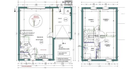 Maison 5 pièces de 83 m² à Les Sorinières (44840)