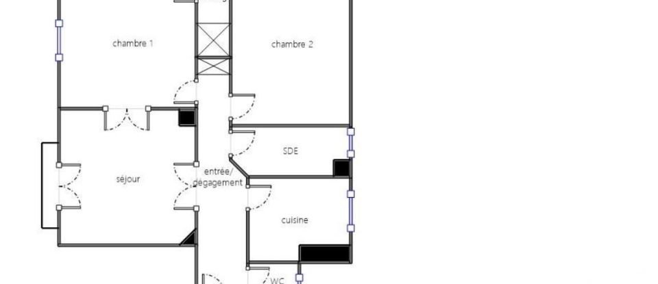 Appartement 3 pièces de 67 m² à Maisons-Laffitte (78600)