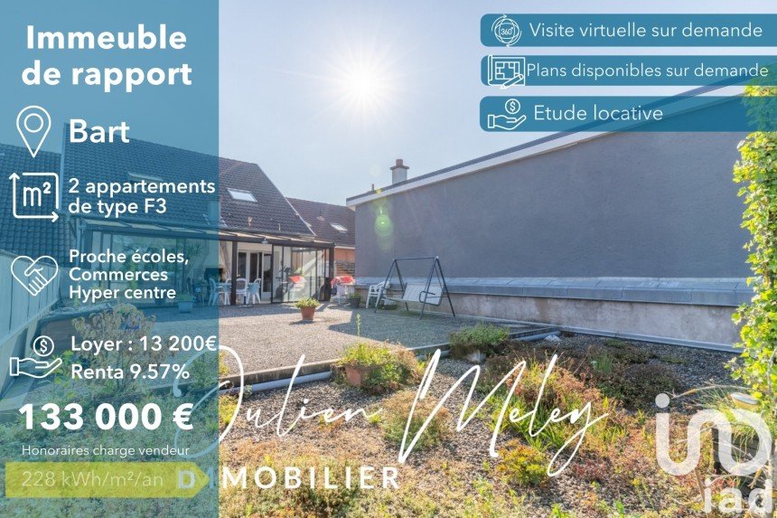 Building in Montbéliard (25200) of 152 m²