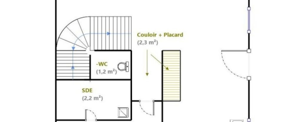 Duplex 4 pièces de 88 m² à Stains (93240)