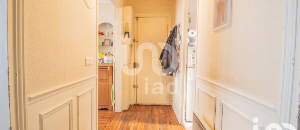 Appartement 3 pièces de 49 m² à Paris (75019)