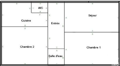 Appartement 3 pièces de 56 m² à Charenton-le-Pont (94220)