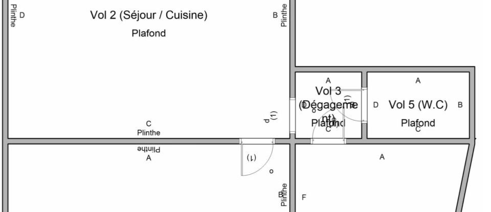 Appartement 2 pièces de 31 m² à Digne-les-Bains (04000)