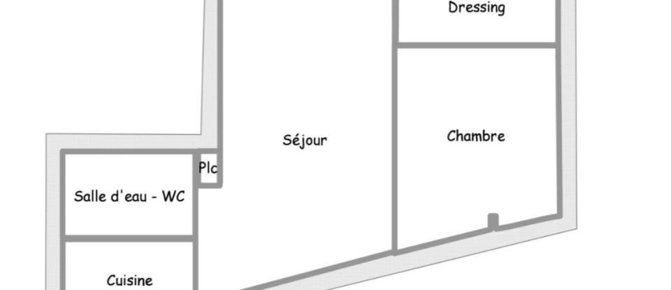 Appartement 2 pièces de 38 m² à Dax (40100)