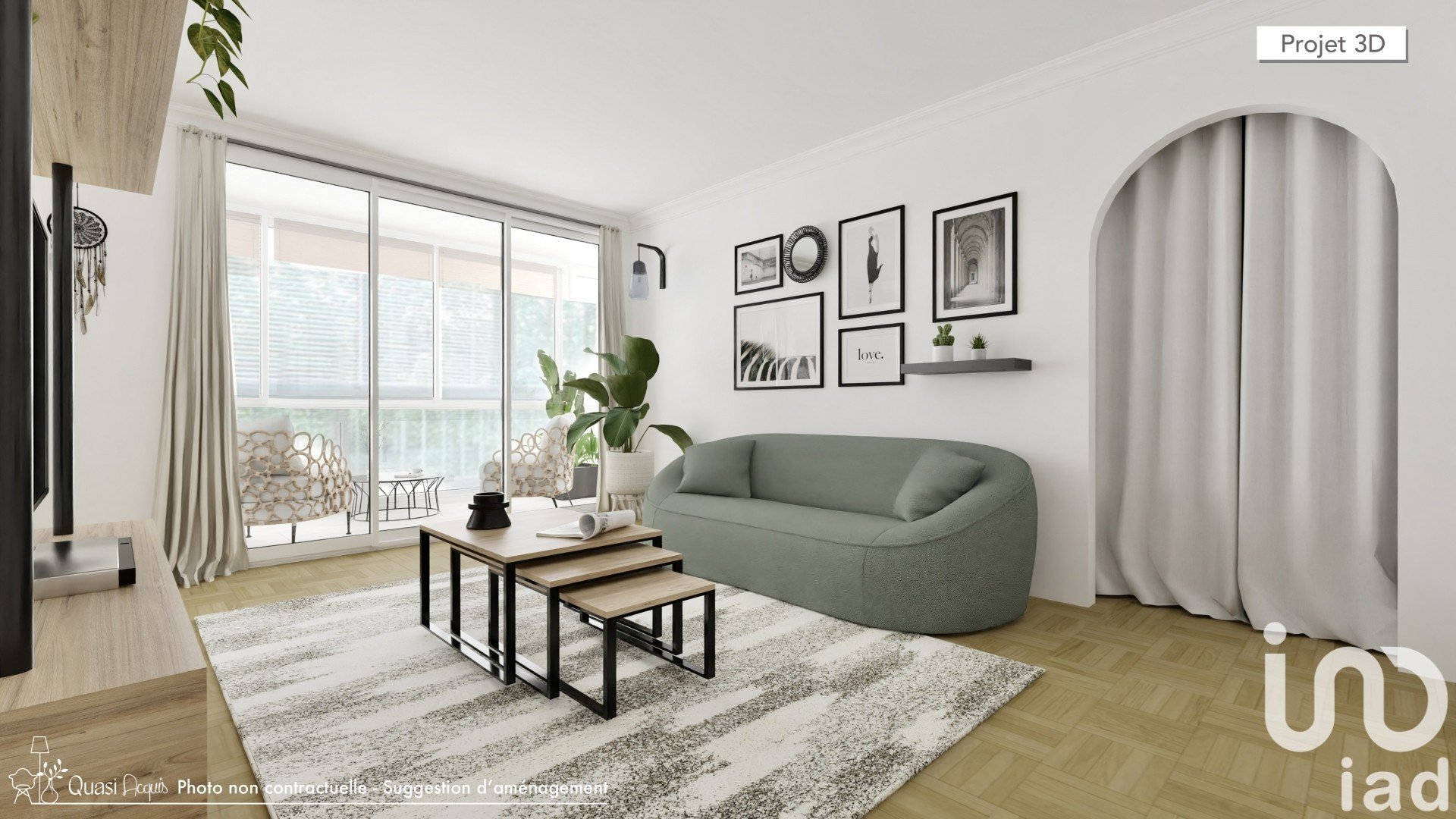 Appartement a louer saint-cloud - 3 pièce(s) - 63 m2 - Surfyn