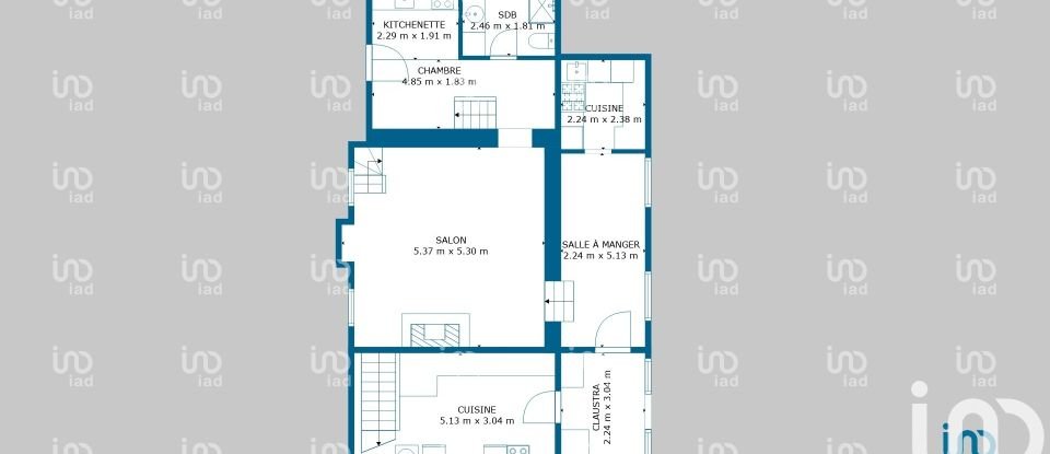 House 4 rooms of 138 m² in Giry (58700)