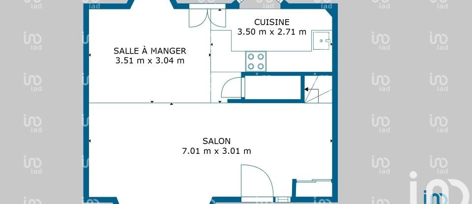 Maison de ville 4 pièces de 74 m² à Pussay (91740)