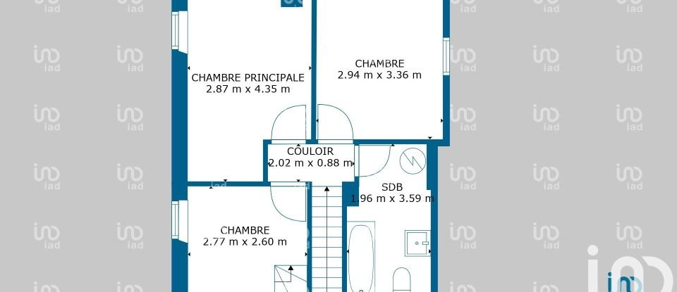 Maison de ville 4 pièces de 74 m² à Pussay (91740)