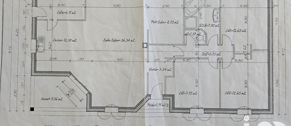 Pavillon 5 pièces de 118 m² à Brie (16590)