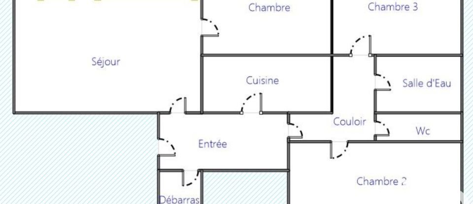 Appartement 4 pièces de 95 m² à Paris (75020)