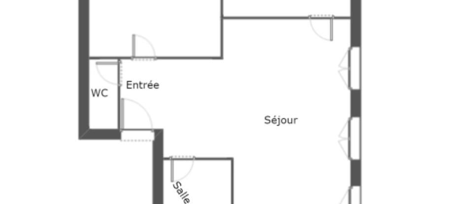 Appartement 3 pièces de 64 m² à Granville (50400)