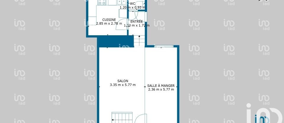 Maison traditionnelle 4 pièces de 73 m² à Savenay (44260)