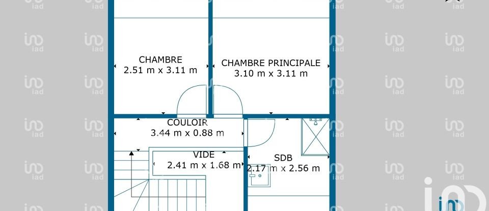 Maison traditionnelle 4 pièces de 73 m² à Savenay (44260)