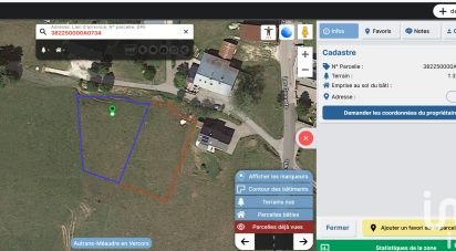 Terrain de 1 372 m² à Autrans-Méaudre en Vercors (38112)
