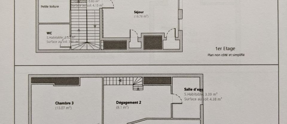 Town house 7 rooms of 145 m² in Auxerre (89000)