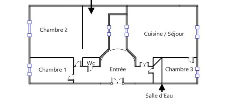 Apartment 4 rooms of 110 m² in Marseille (13001)