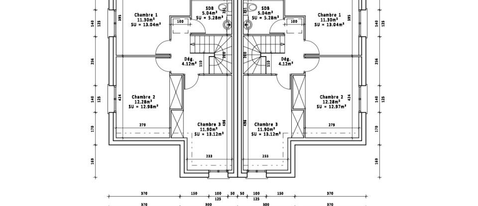 Maison traditionnelle 4 pièces de 82 m² à Orgerus (78910)