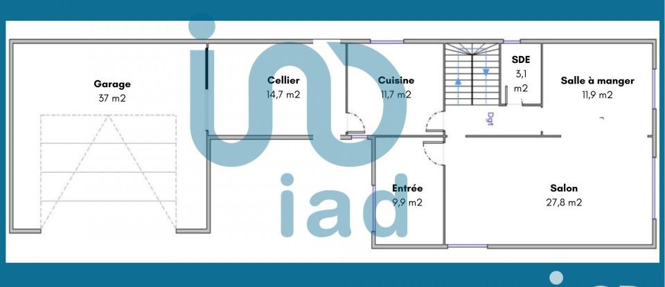 Maison 7 pièces de 135 m² à Saint-Aubin-de-Médoc (33160)