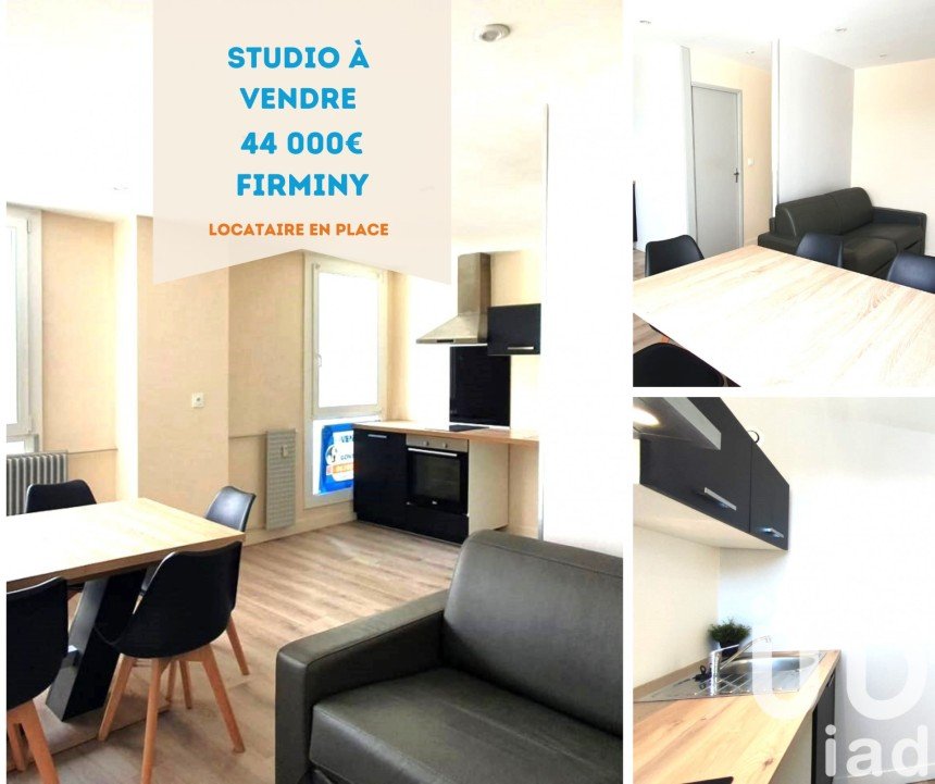 Studio 1 room of 26 m² in Firminy (42700)