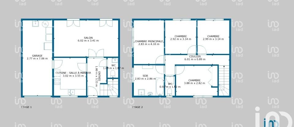 Town house 5 rooms of 95 m² in Lormont (33310)